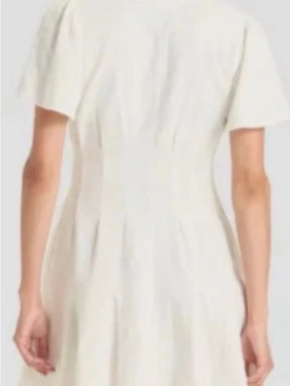Universal Thread White Button-Front Mini Dress - Picture 3 of 5